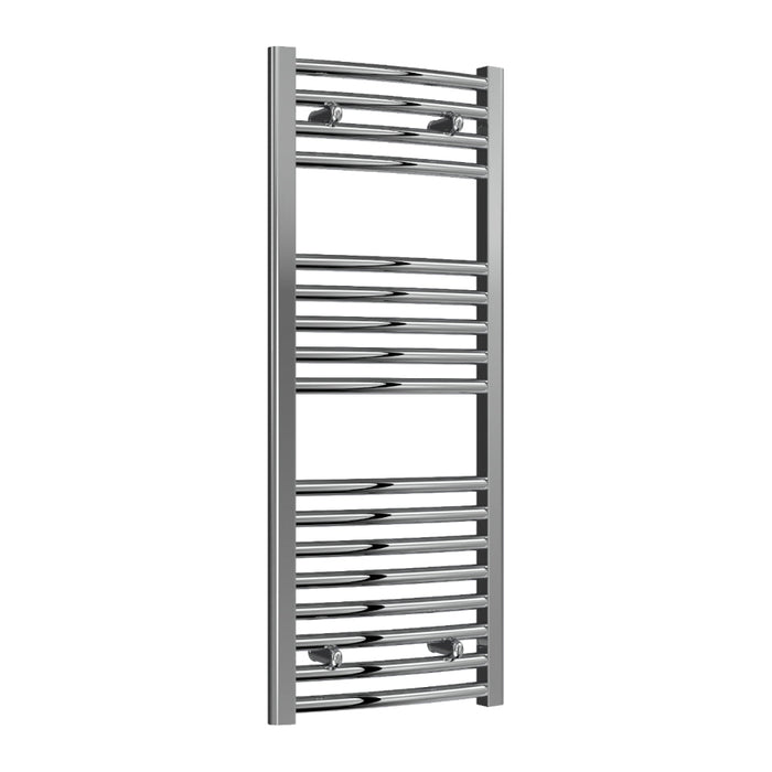 Reina Designer Diva Curved Mild Steel Towel Rail - Unbeatable Bathrooms