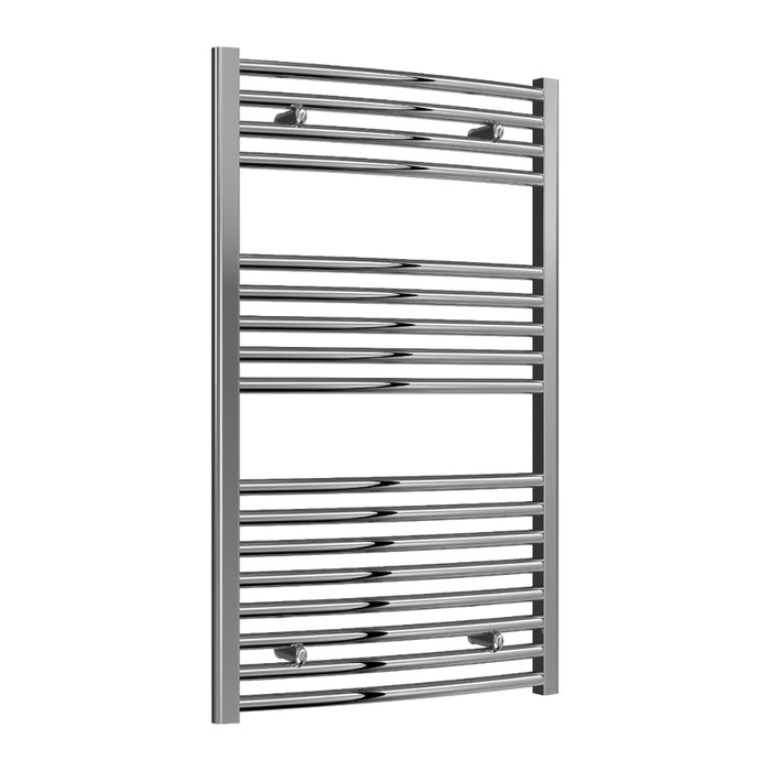 Reina Designer Diva Curved Mild Steel Towel Rail - Unbeatable Bathrooms