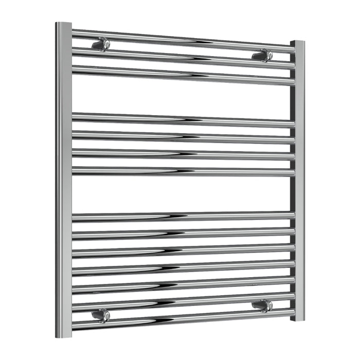 Reina Designer Diva Flat Mild Steel Towel Rail - Unbeatable Bathrooms