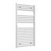 Reina Designer Diva Flat Mild Steel Towel Rail - Unbeatable Bathrooms