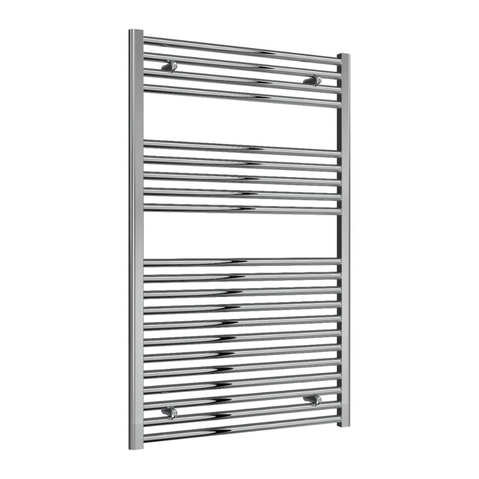 Reina Designer Diva Flat Mild Steel Towel Rail - Unbeatable Bathrooms