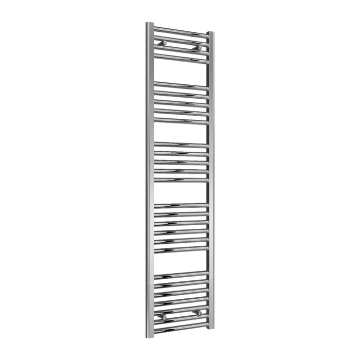 Reina Designer Diva Flat Mild Steel Towel Rail - Unbeatable Bathrooms