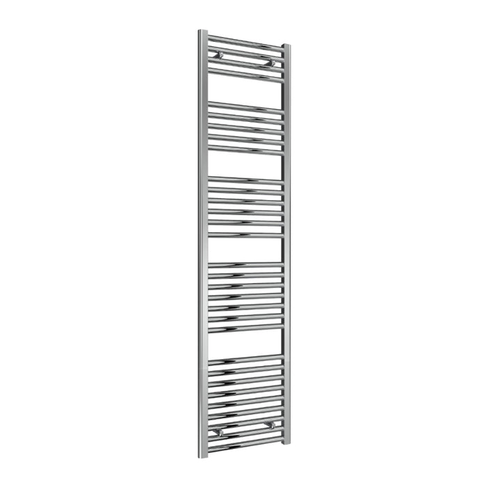 Reina Designer Diva Flat Mild Steel Towel Rail - Unbeatable Bathrooms