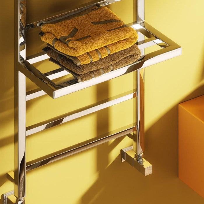 Reina Designer Elvina 2 Mild Steel Towel Rail - Unbeatable Bathrooms