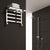 Reina Designer Elvina Mild Steel Towel Rail - Unbeatable Bathrooms