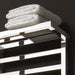 Reina Designer Elvina Mild Steel Towel Rail - Unbeatable Bathrooms