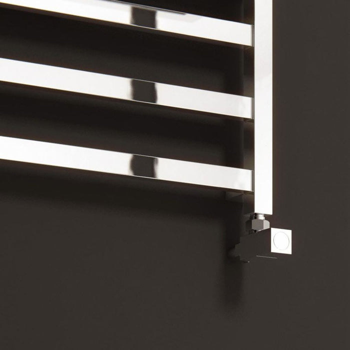 Reina Designer Elvina Mild Steel Towel Rail - Unbeatable Bathrooms