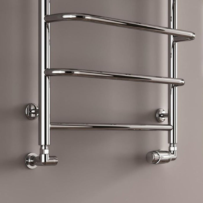Reina Designer Elvo Stainless Steel Towel Rail - Unbeatable Bathrooms