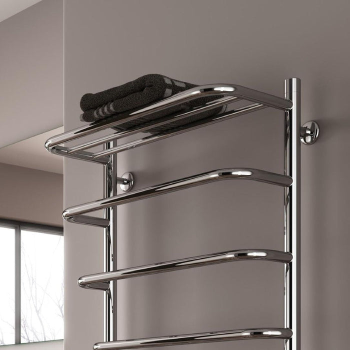 Reina Designer Elvo Stainless Steel Towel Rail - Unbeatable Bathrooms
