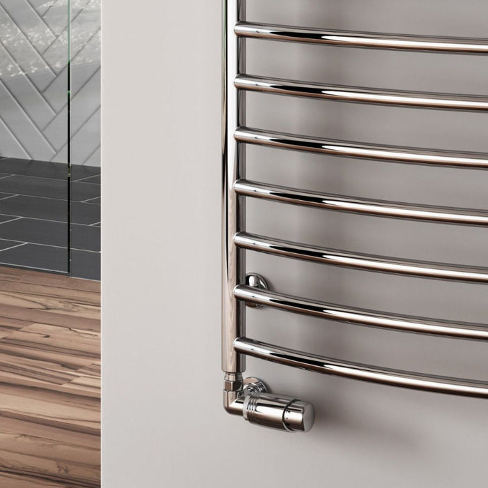 Reina Designer Eos Stainless Steel Towel Rail - Unbeatable Bathrooms