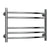 Reina Designer Eos Stainless Steel Towel Rail - Unbeatable Bathrooms
