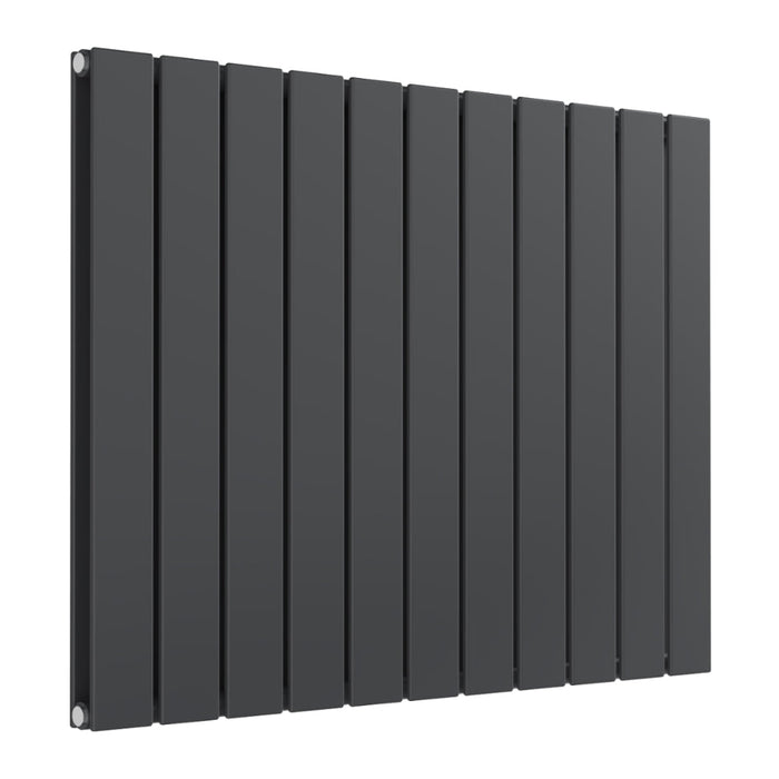 Reina Designer Flat Horizontal Mild Steel Radiator - Unbeatable Bathrooms