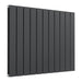 Reina Designer Flat Horizontal Mild Steel Radiator - Unbeatable Bathrooms