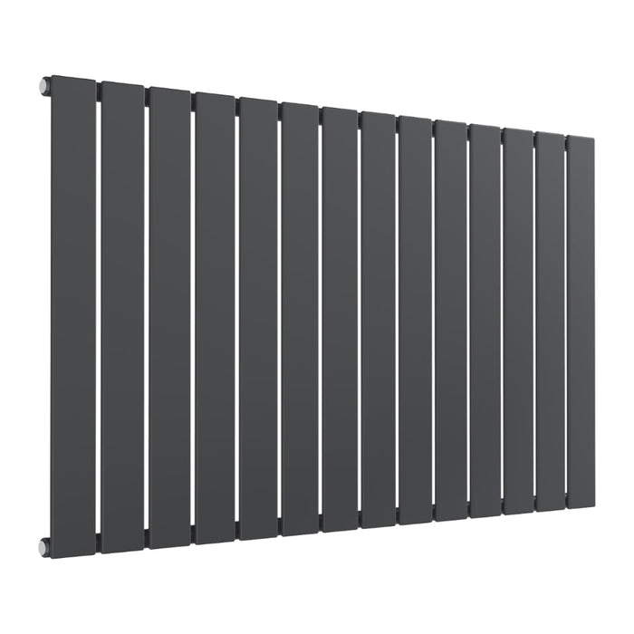 Reina Designer Flat Horizontal Mild Steel Radiator - Unbeatable Bathrooms