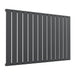 Reina Designer Flat Horizontal Mild Steel Radiator - Unbeatable Bathrooms