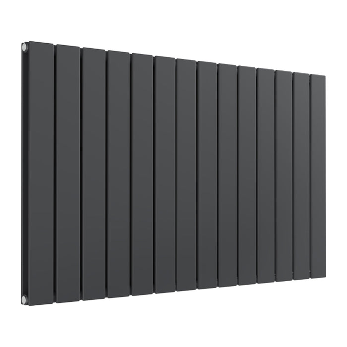 Reina Designer Flat Horizontal Mild Steel Radiator - Unbeatable Bathrooms