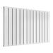 Reina Designer Flat Horizontal Mild Steel Radiator - Unbeatable Bathrooms