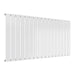 Reina Designer Flat Horizontal Mild Steel Radiator - Unbeatable Bathrooms