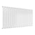 Reina Designer Flat Horizontal Mild Steel Radiator - Unbeatable Bathrooms