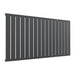 Reina Designer Flat Horizontal Mild Steel Radiator - Unbeatable Bathrooms