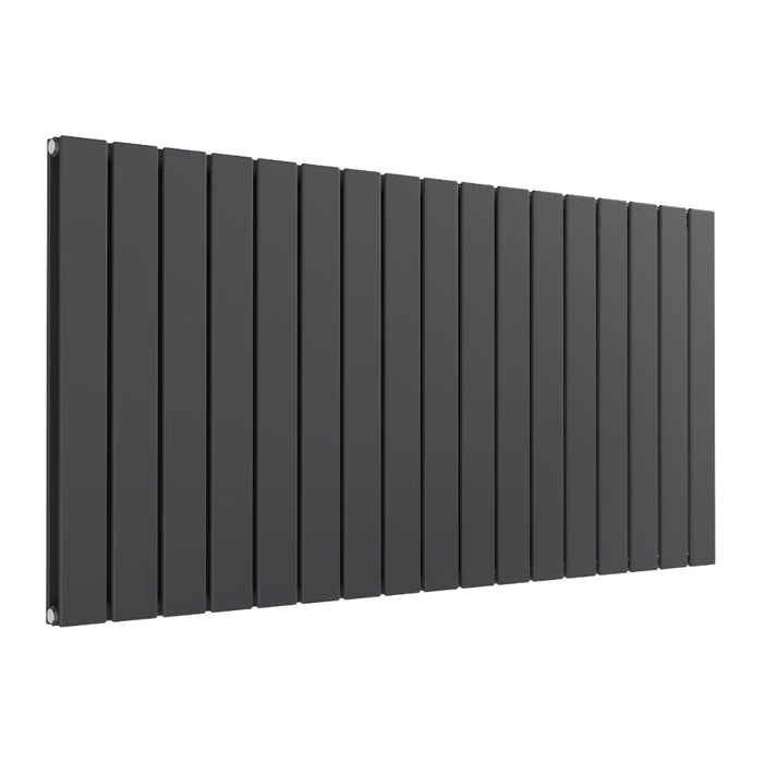 Reina Designer Flat Horizontal Mild Steel Radiator - Unbeatable Bathrooms