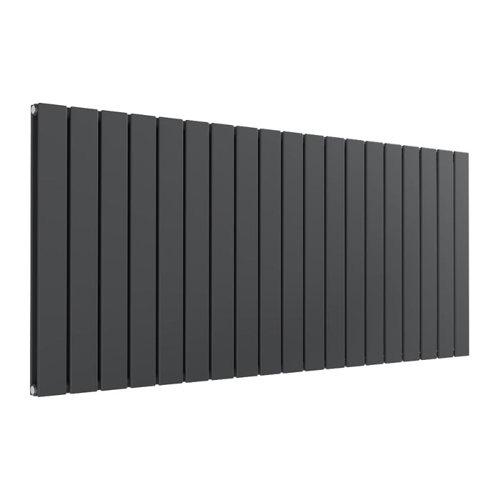 Reina Designer Flat Horizontal Mild Steel Radiator - Unbeatable Bathrooms