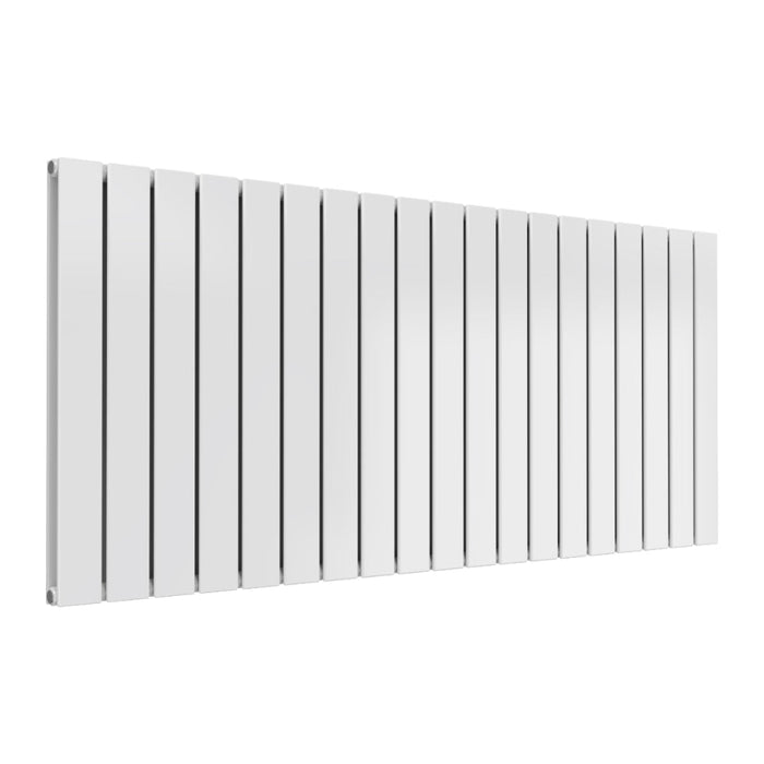 Reina Designer Flat Horizontal Mild Steel Radiator - Unbeatable Bathrooms