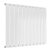 Reina Designer Flat Horizontal Mild Steel Radiator - Unbeatable Bathrooms