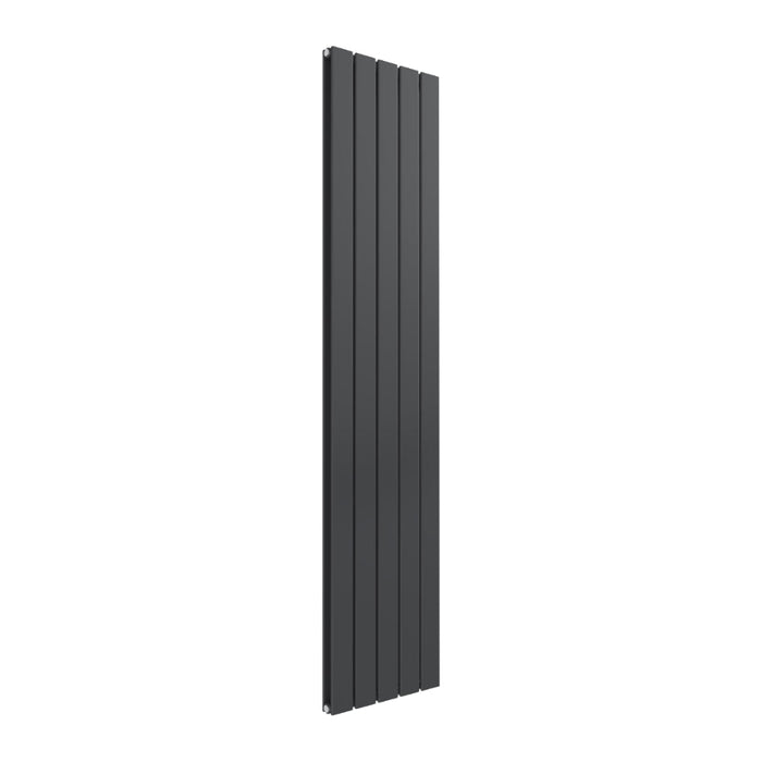 Reina Designer Flat Vertical Single Mild Steel Radiator - Unbeatable Bathrooms