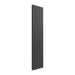 Reina Designer Flat Vertical Single Mild Steel Radiator - Unbeatable Bathrooms