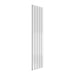 Reina Designer Flat Vertical Single Mild Steel Radiator - Unbeatable Bathrooms