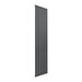 Reina Designer Flat Vertical Single Mild Steel Radiator - Unbeatable Bathrooms