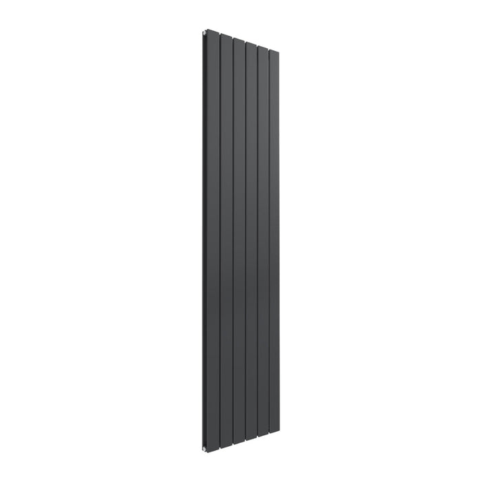Reina Designer Flat Vertical Single Mild Steel Radiator - Unbeatable Bathrooms