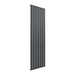 Reina Designer Flat Vertical Single Mild Steel Radiator - Unbeatable Bathrooms