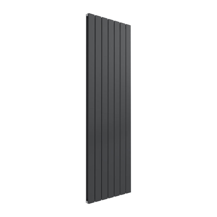 Reina Designer Flat Vertical Single Mild Steel Radiator - Unbeatable Bathrooms