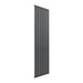Reina Designer Flat Vertical Single Mild Steel Radiator - Unbeatable Bathrooms