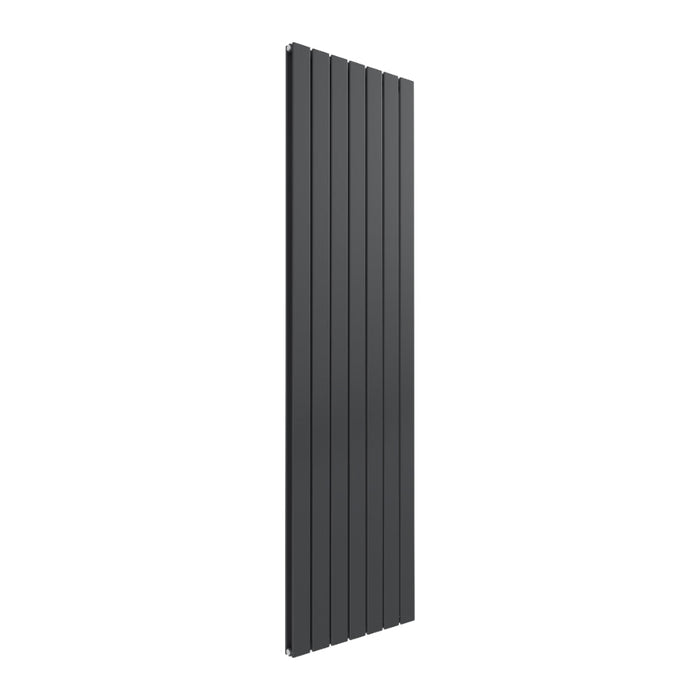 Reina Designer Flat Vertical Single Mild Steel Radiator - Unbeatable Bathrooms