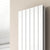 Reina Designer Flat Vertical Single Mild Steel Radiator - Unbeatable Bathrooms