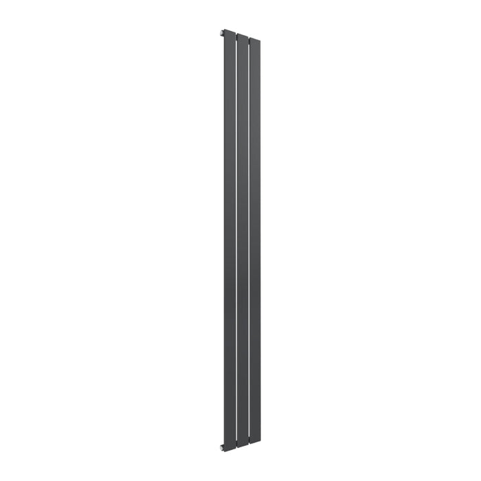 Reina Designer Flat Vertical Single Mild Steel Radiator - Unbeatable Bathrooms