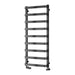 Reina Designer Flora Mild Steel Towel Rail - Unbeatable Bathrooms