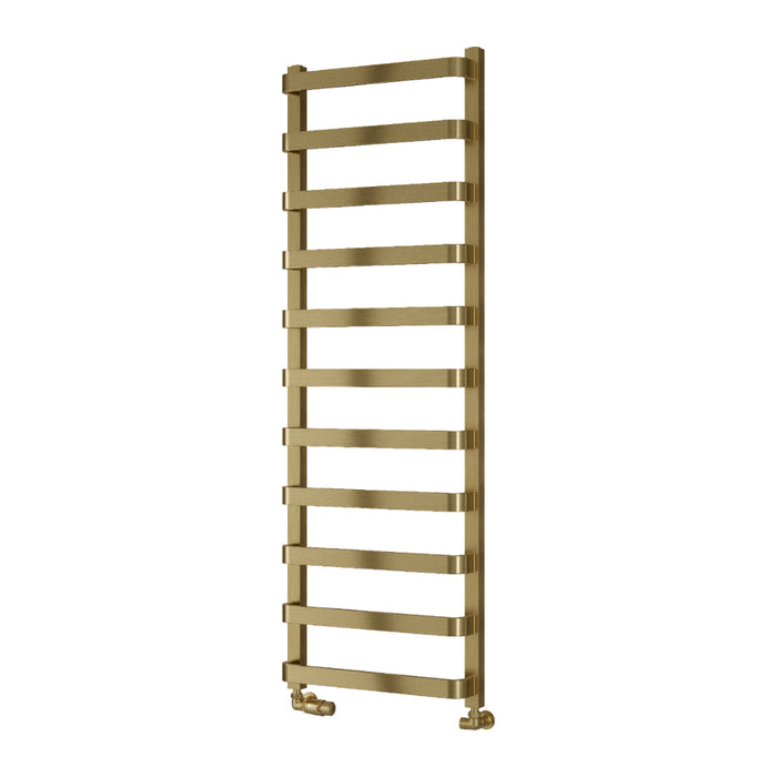 Reina Designer Flora Mild Steel Towel Rail - Unbeatable Bathrooms