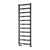 Reina Designer Flora Mild Steel Towel Rail - Unbeatable Bathrooms