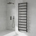 Reina Designer Flora Mild Steel Towel Rail - Unbeatable Bathrooms