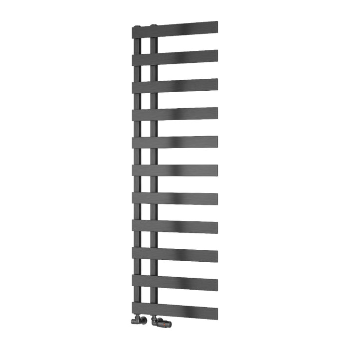 Reina Designer Florina Mild Steel Towel Rail - Unbeatable Bathrooms