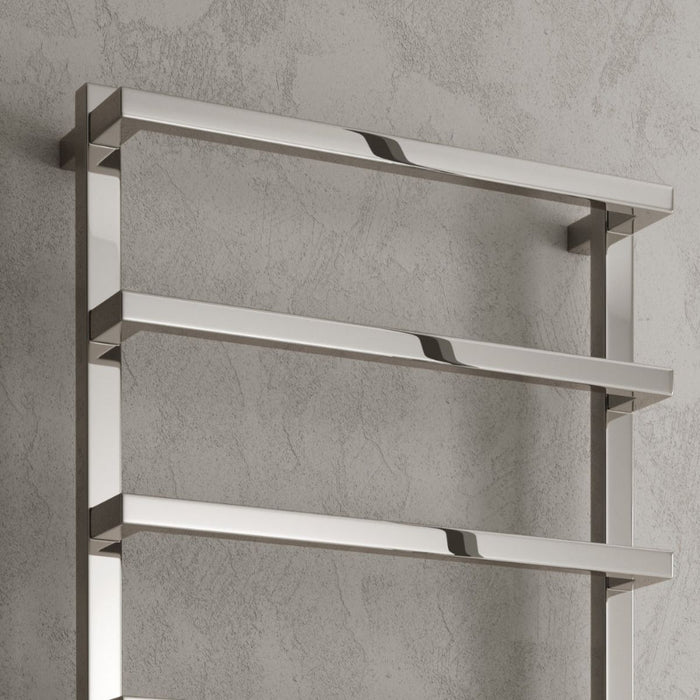 Reina Designer Glora Mild Steel Towel Rail - Unbeatable Bathrooms