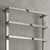 Reina Designer Glora Mild Steel Towel Rail - Unbeatable Bathrooms