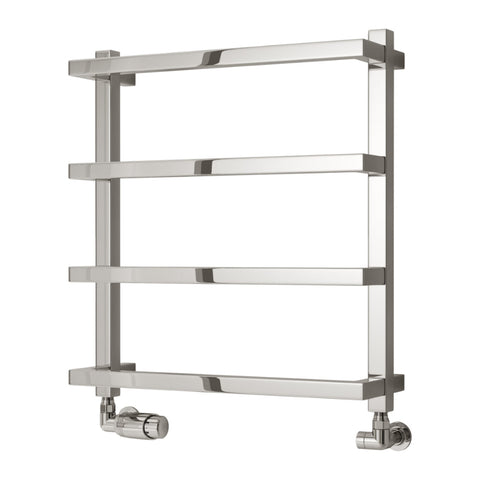 Reina Designer Glora Mild Steel Towel Rail - Unbeatable Bathrooms