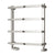 Reina Designer Glora Mild Steel Towel Rail - Unbeatable Bathrooms