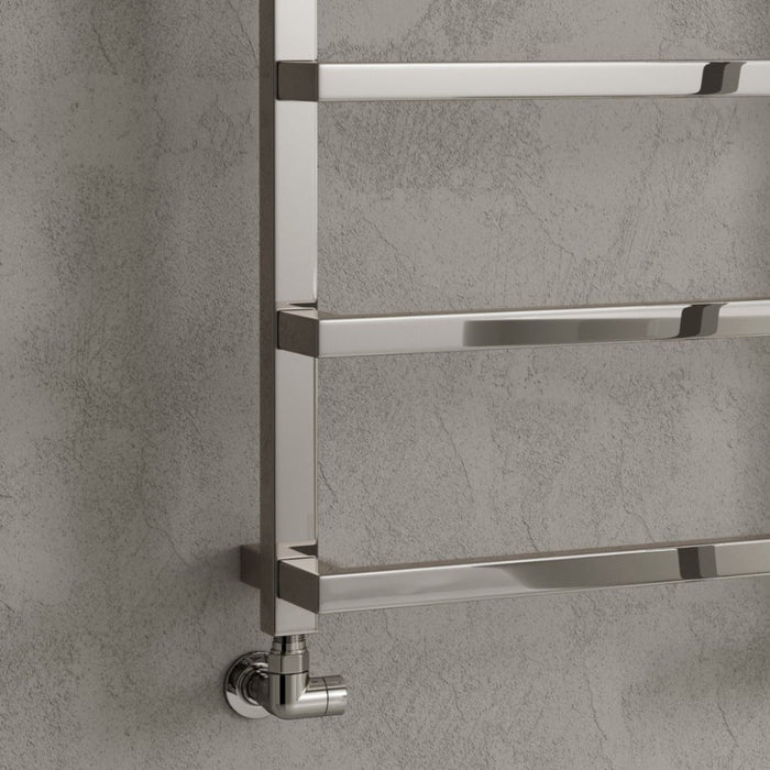 Reina Designer Glora Mild Steel Towel Rail - Unbeatable Bathrooms