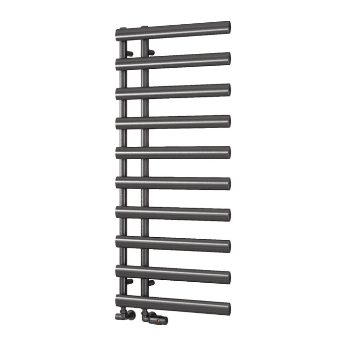 Reina Designer Grace Mild Steel Towel Rail - Unbeatable Bathrooms